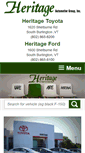 Mobile Screenshot of heritagevt.com